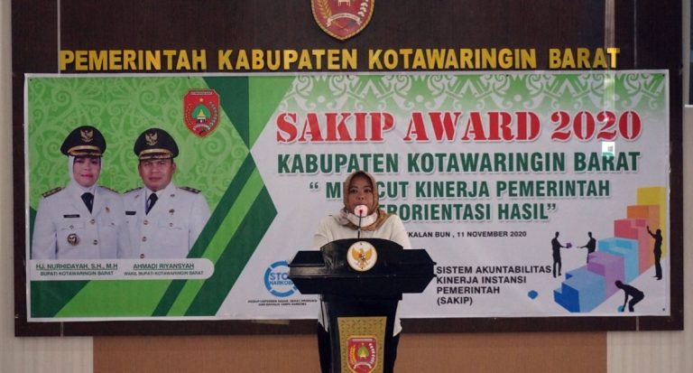 SAKIP Award 2020, Bupati Minta Seluruh Perangkat Daerah Terus Tingkatkan Kinerja
