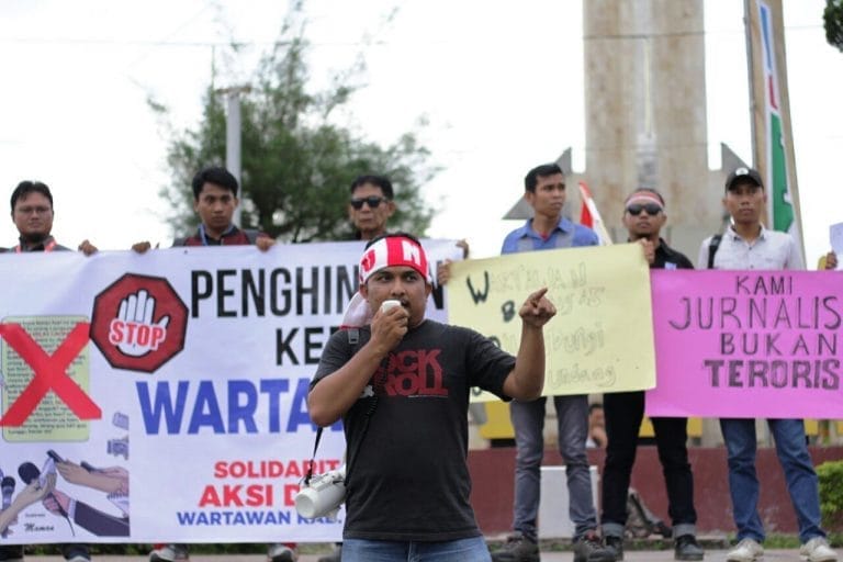 Demo Wartawan 1