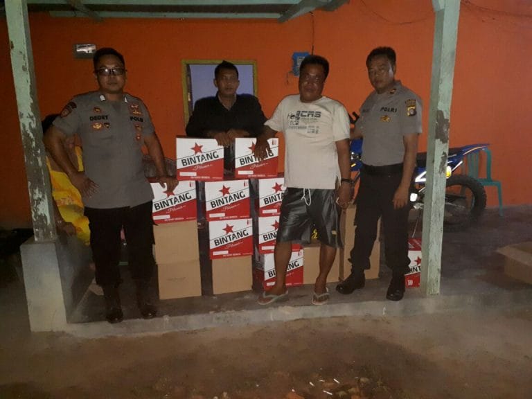 Anggota Polsek Pangkalan Banteng