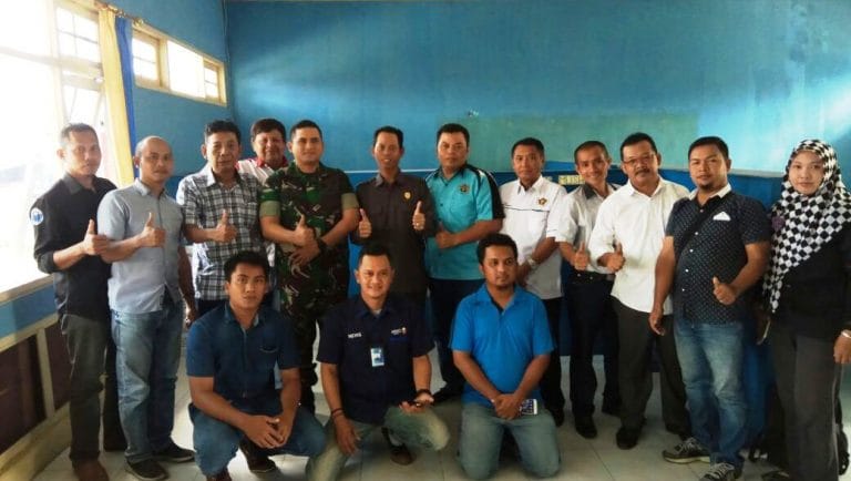 Dua Pejabat Daerah Datangi Markas PWI Kobar