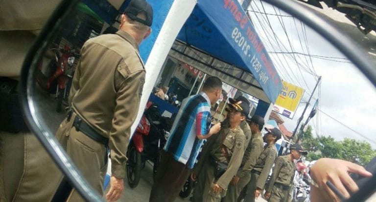 Pengamanan Pilkades oleh Satpol PP