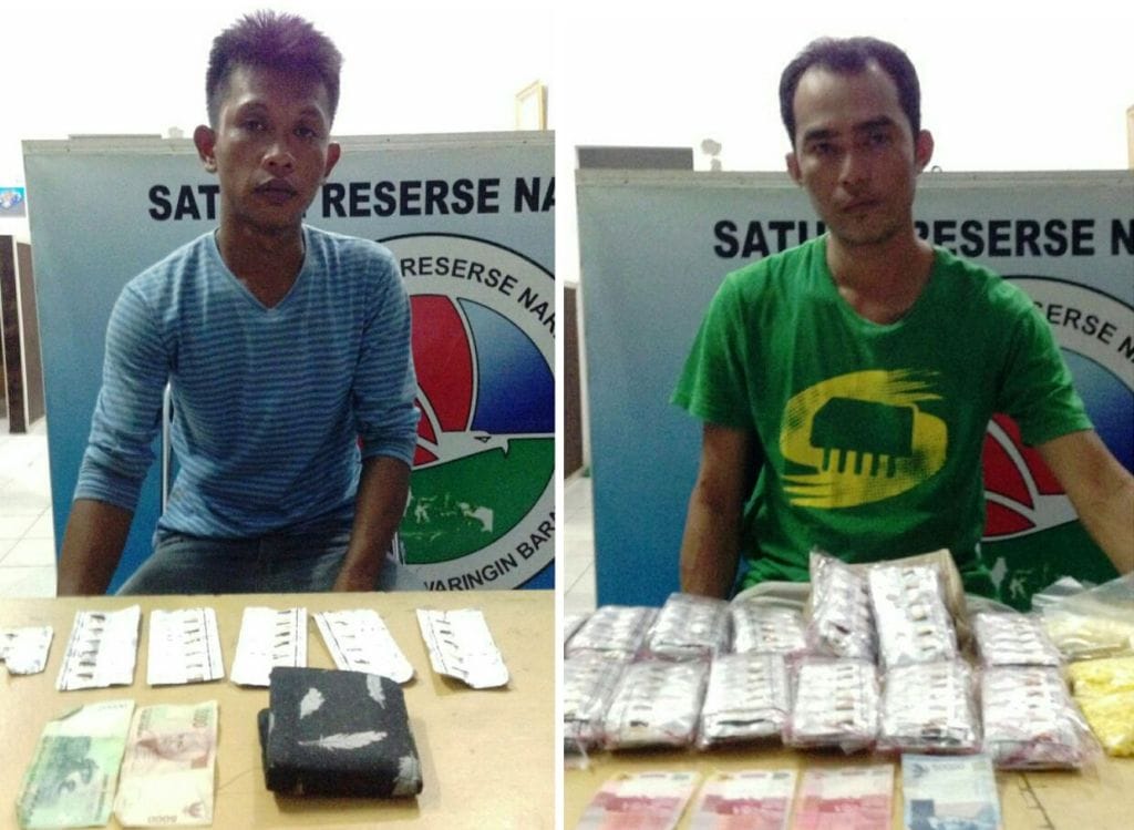 Dua Tersangka Pengedar Zenith