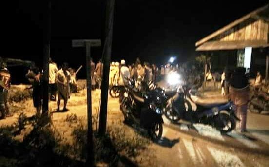 Evakuasi Korban tenggelam di SUngai Lamandau Kolam
