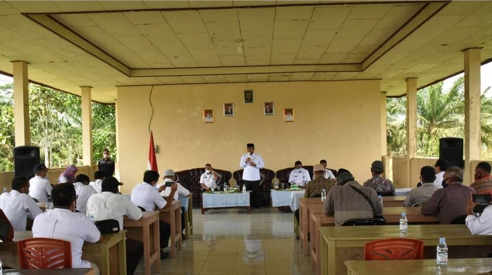 Guna Serap Aspirasi, Wakil Bupati Audiensi ke Desa Riam Durian