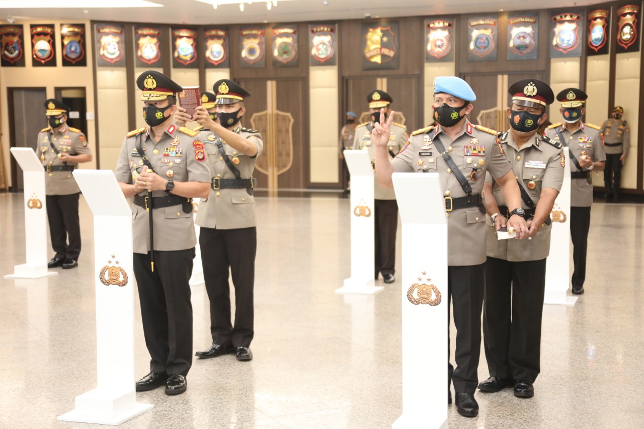 Mulai dari Jaga Netralitas Hingga Tegakan Prokes, Pesan Kapolri Kepada 8 Kapolda Yang Baru Dilantik