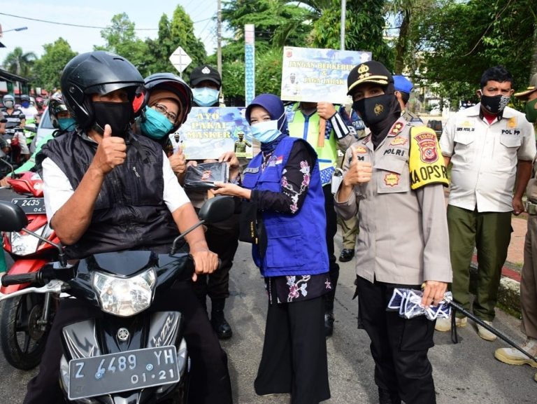Di Kota Banjar, Ada Hadiah Menarik bagi Pengendara yang Patuhi Prokes dan Peraturan Lalu Lintas