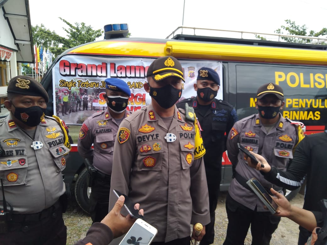 “Sinergi Untuk Negeri” Singel Ketiga dari Band Justice Polres Kobar