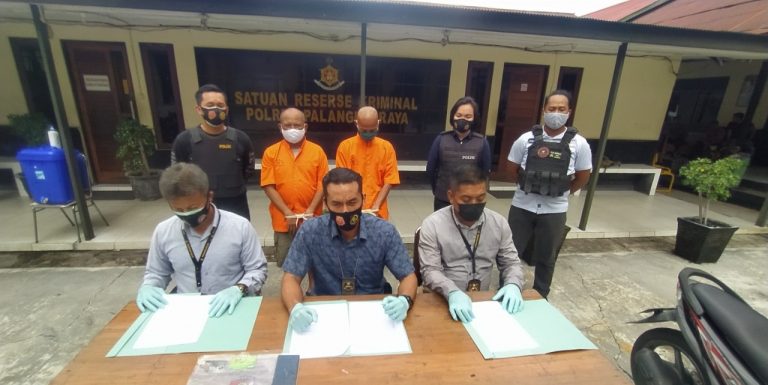 Press Release Polresta Palangka Raya, Ungkap Kasus Pencurian HP di Jalan Tjilik Riwut Km 1,5