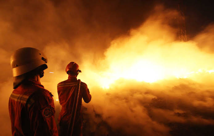 Asrama Brimob Sumut Kebakaran, Kerugian Ditaksir Ratusan Juta