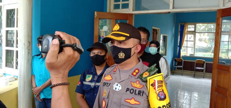 Kapolres Kobar AKBP Devy Firmansyah dan Jajaran Kunjungi PWI Kobar