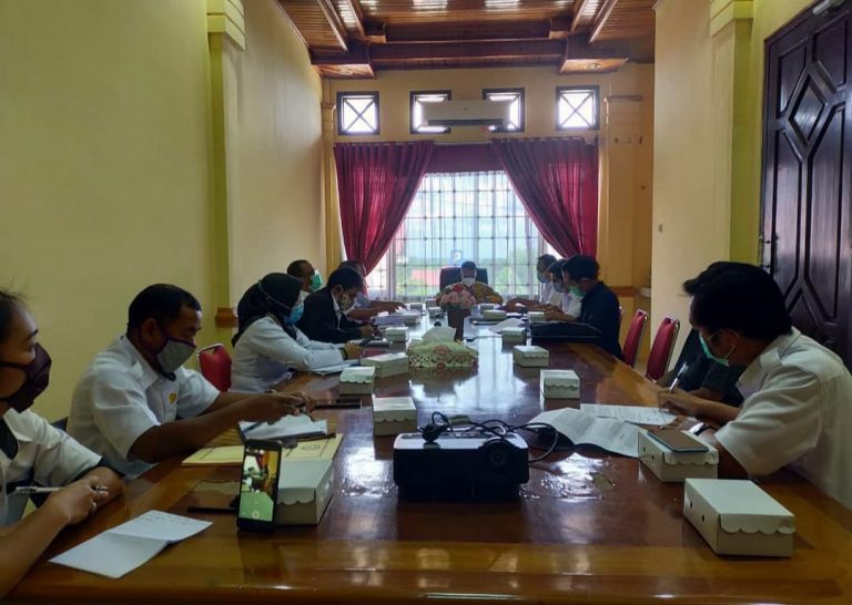 Rapat Terbatas Sekda dan Korintiga