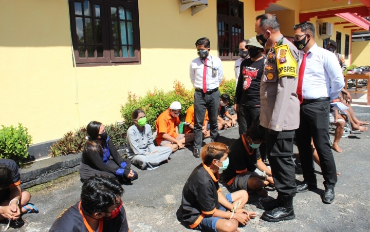 Kapolres Kobar Bakal Tindak Tegas Pelaku Kejahatan di Masa Pandemi Covid-19