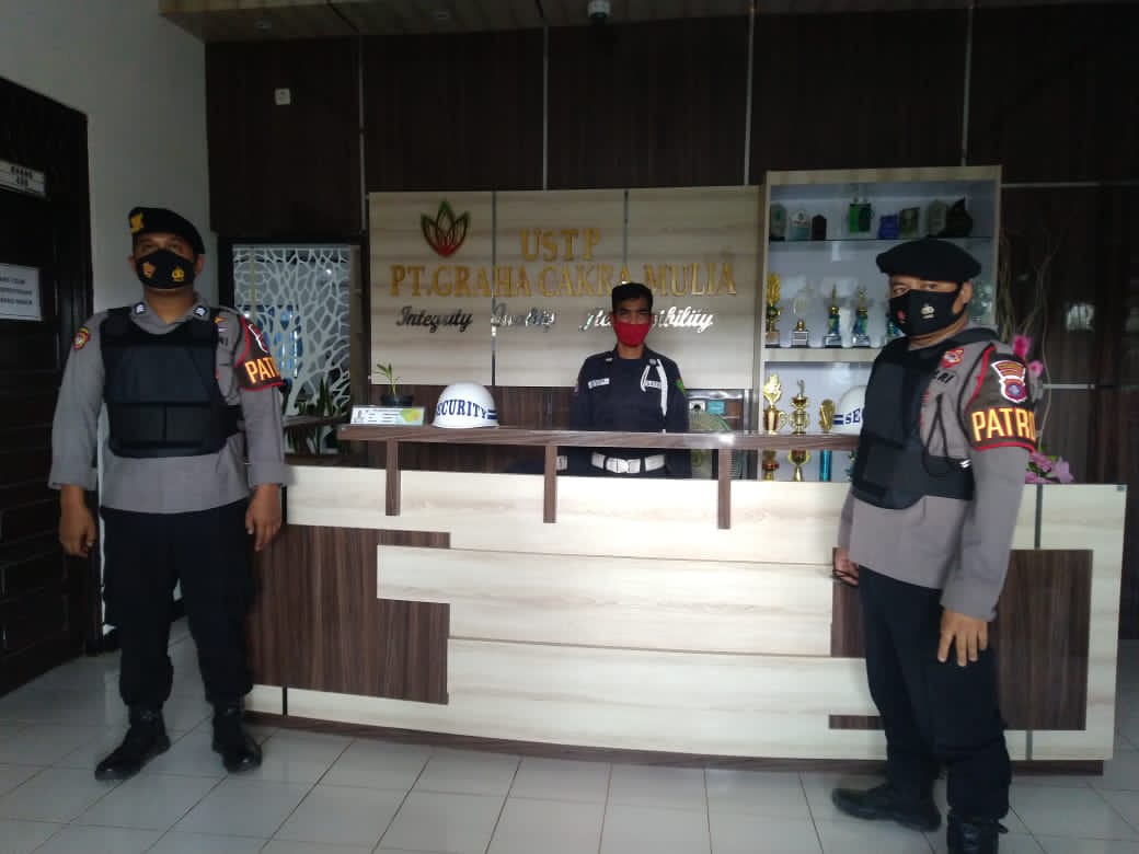 Antisipasi Tindak Kejahatan, Sat Sabhara Polres Sukamara Laksanakan Patroli Dialogis PT. GCM