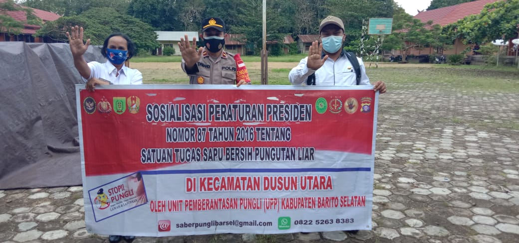 Berantas Pungutan Liar, Kapolsek Dusut Sosialisasikan Perpres nomor 87 tahun 2016