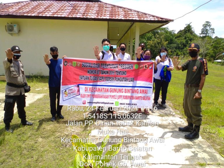 Berantas Pungutan Liar, Polsek GB Awai Bersama Satgas Sosialisasikan Perpres Nomor 87