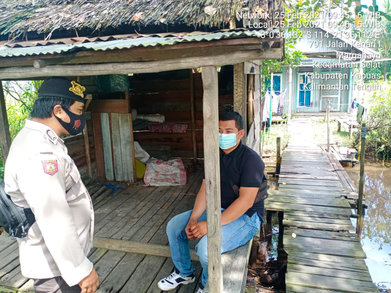 Berikan Teguran, Polsek Basarang Giatkan Patroli Sambangi Masyarakat