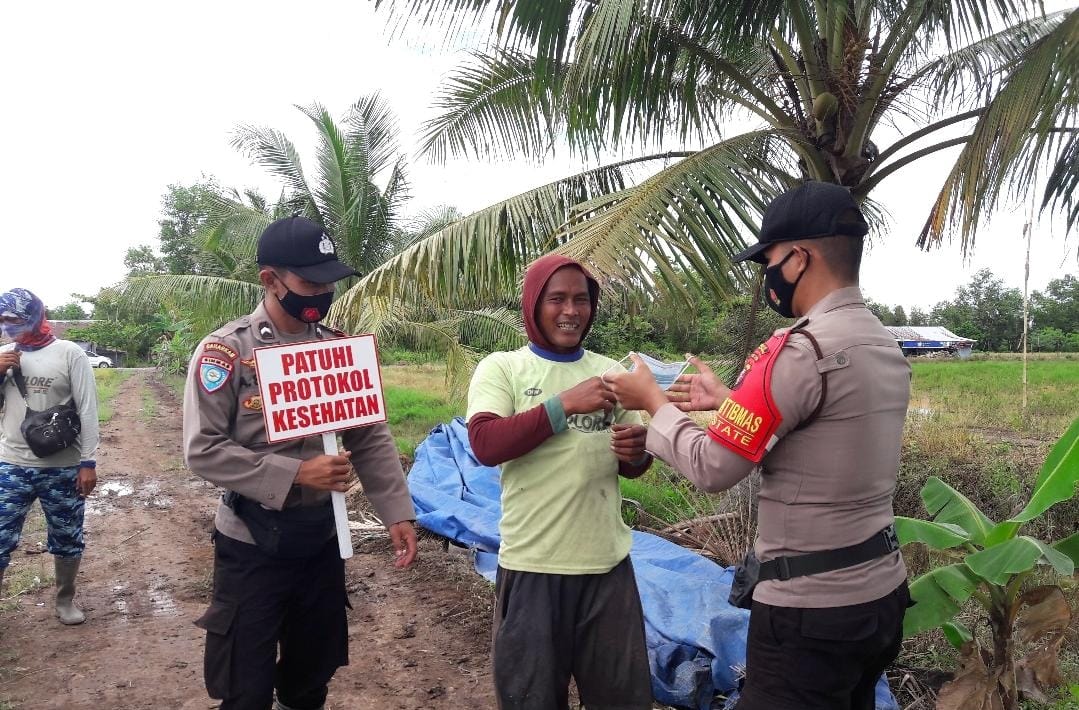 Bhabinkamtibmas Food Estate Sambangi Desa Setempat Ini Yang Dilakukan Bersama Warga