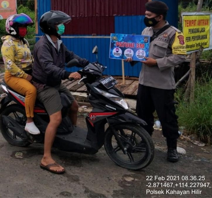 Bripka Puput Margarana Berikan Himbauan Pencegahan Covid-19