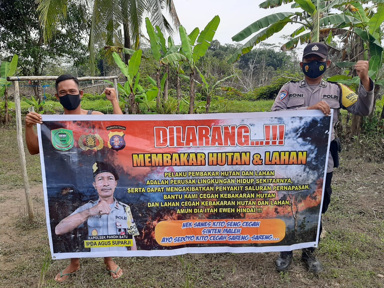 Briptu Roni Abdullah Imbau