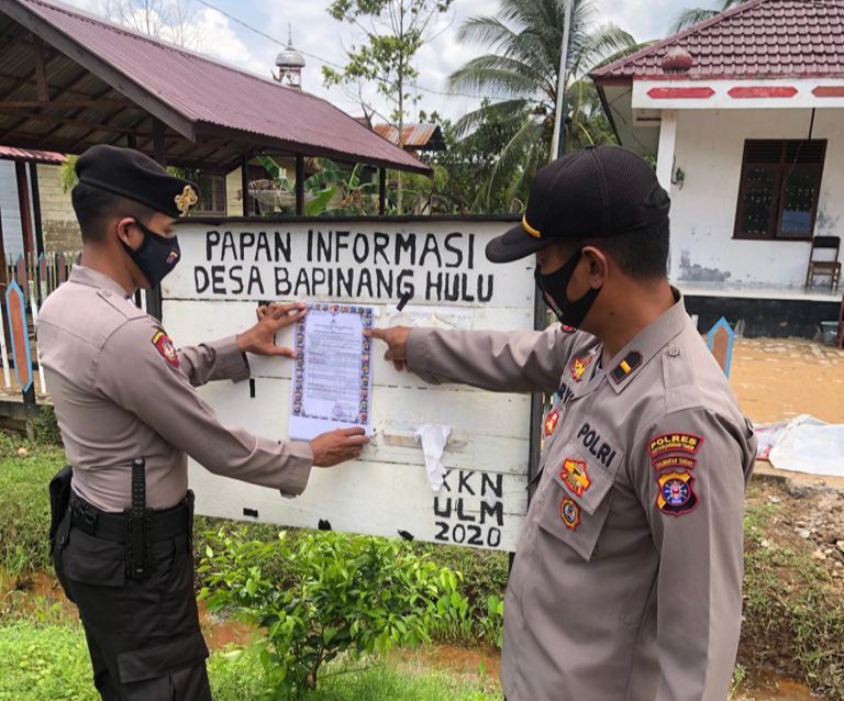 Cegah Karhutla, Polsek