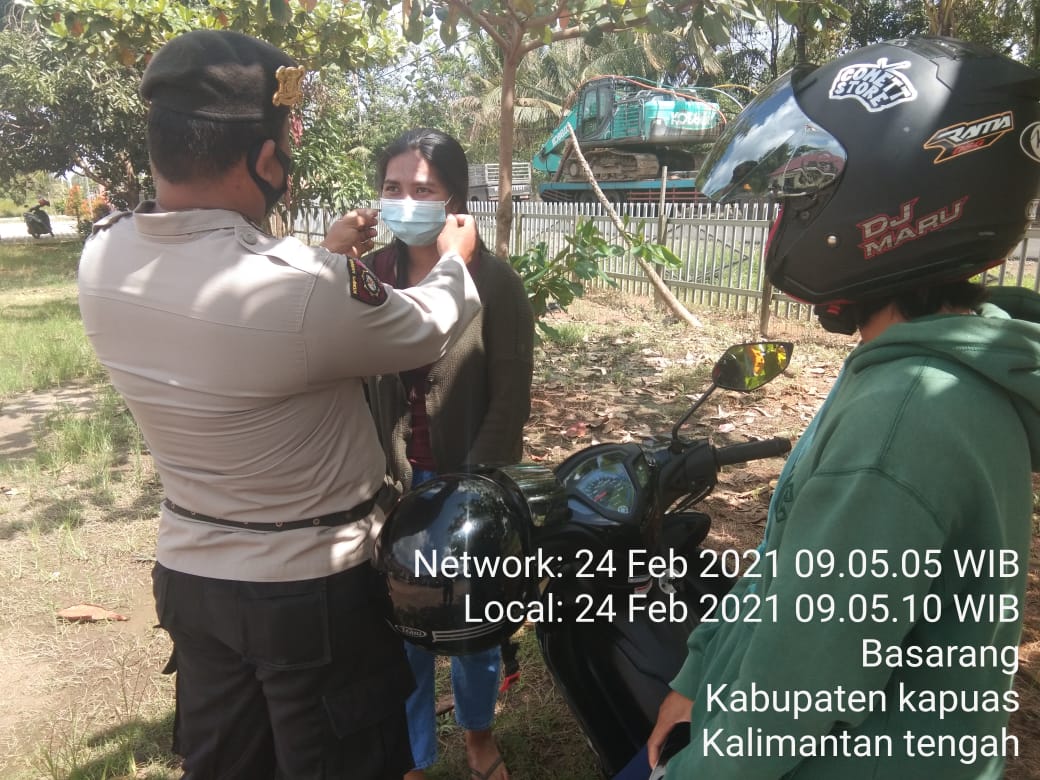 Cegah Pelanggar Protokol Kesehatan,Guna