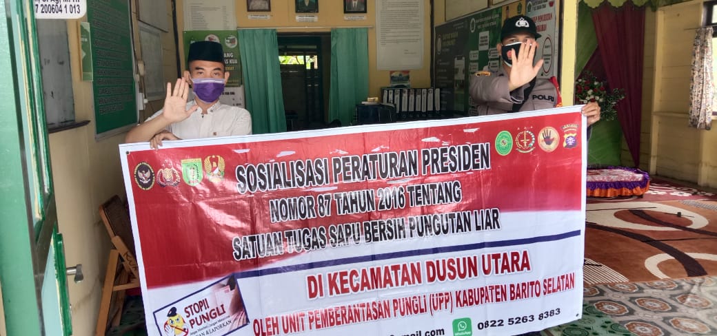 Cegah Praktik Pungutan, Briptu Yandi Sosialisasikan Perpres nomor 87 tahun 2016