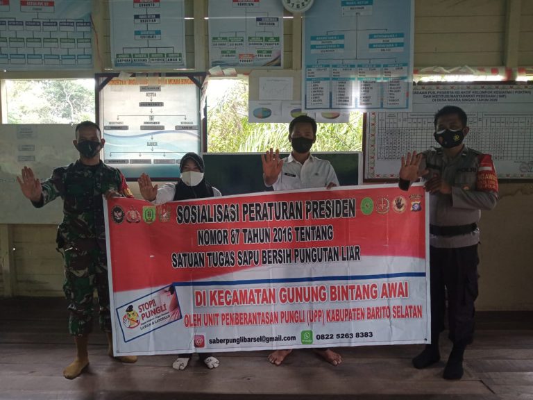 Cegah Pungutan Liar, Bhabinkamtibmas Desa Muara Singan Sosialisasikan Perpres Nomor 87