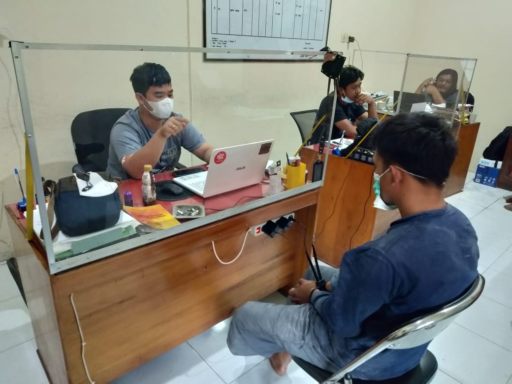 Curi Dua HP, Seorang Pemuda Diamankan Satreskrim Polres Katingan