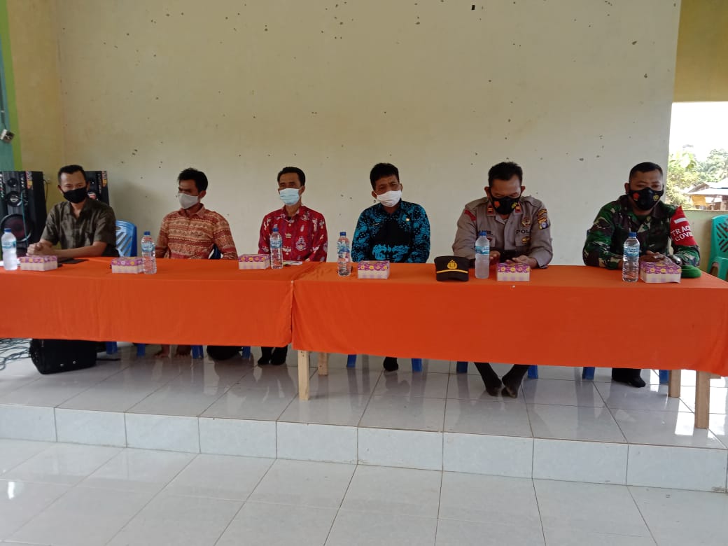 Hadiri Musdes Di Bhakti Karya, Kapolsek Tegaskan Perpres Ri. No.87 Tahun 2016