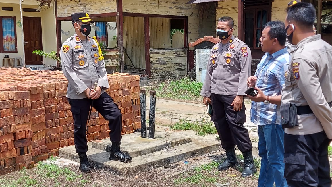 Kapolres Seruyan Cek Lokasi Rencana Pembangunan Poliklinik Bhayangkara