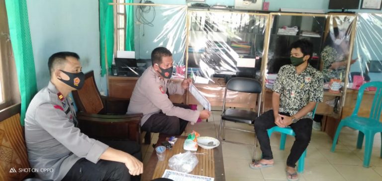 Kapolsek Patangkep Tutui Sambang Tokoh pemuda