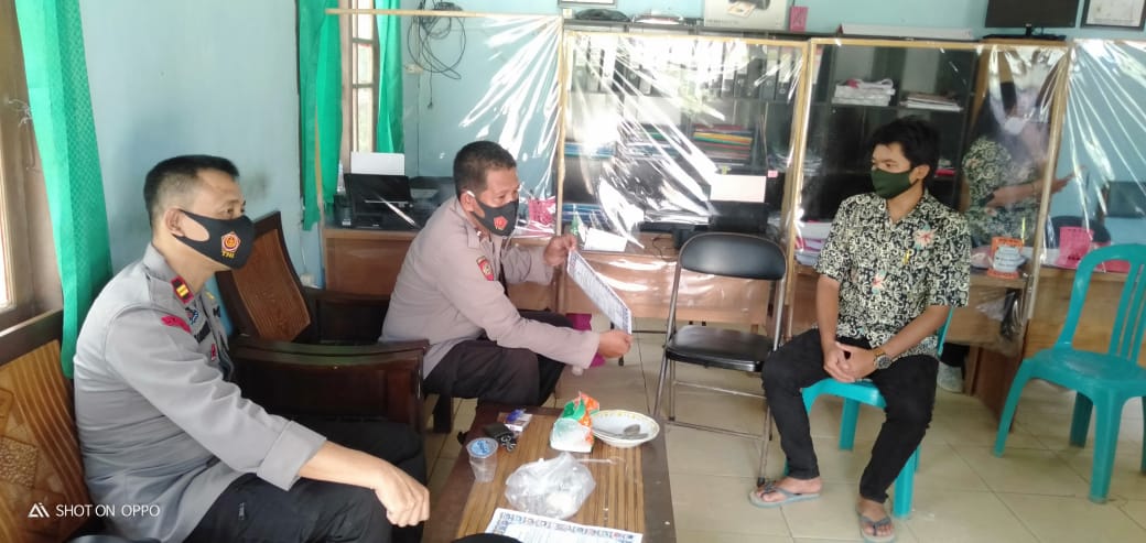 Kapolsek Patangkep Tutui Sambang Tokoh pemuda