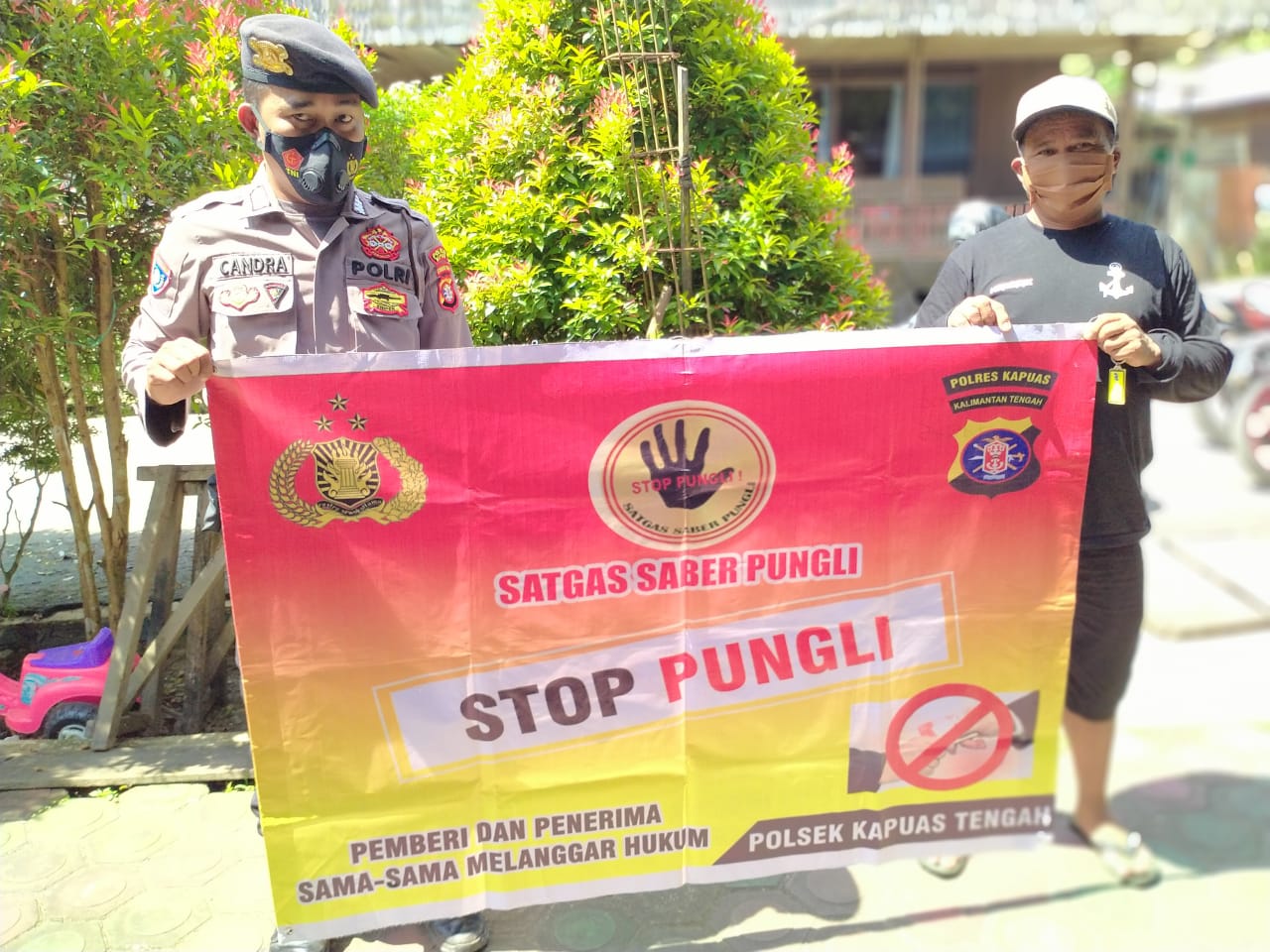 Kapuas Tengah Gencar Sosialisasikan Saber Pungli Kepada Masyarakat