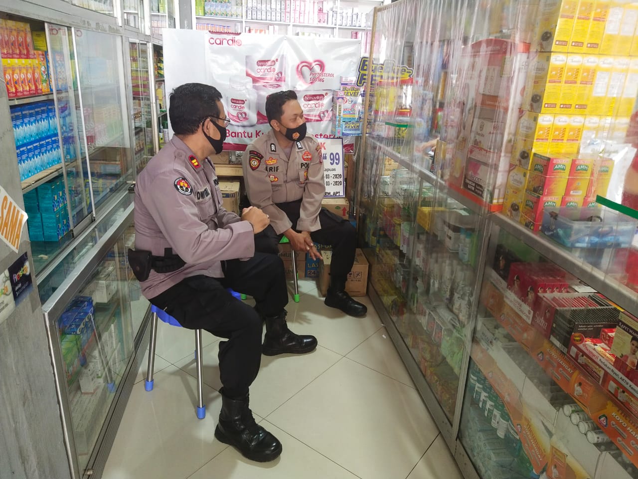 Kegiatan Imbauan dan Pendisiplinan di Pasar Tangguh Kuala Kapuas