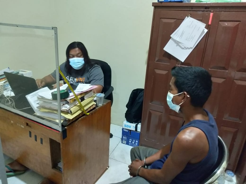 Kurang 1x24 Jam Satreskrim Polres Katingan Berhasil Amankan Pelaku Curanmor