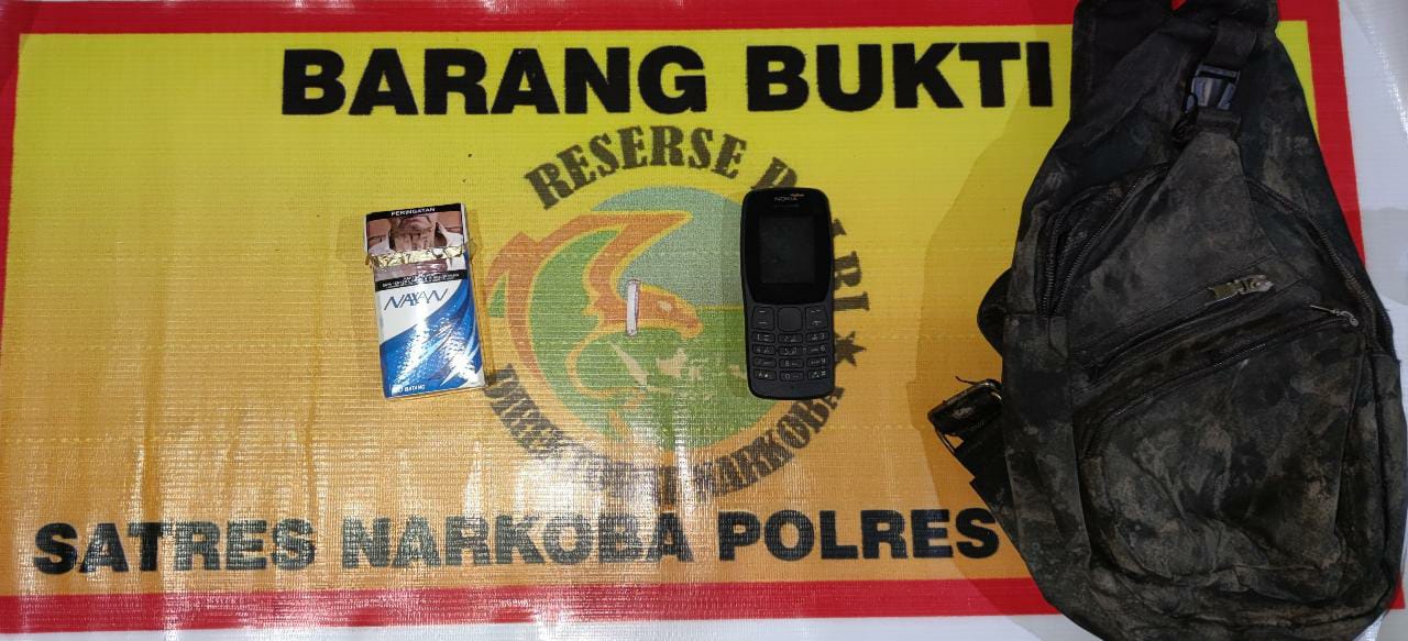 Milik Sabu 0,31 Gram, LS Diamankan Polsek Kapuas Kuala