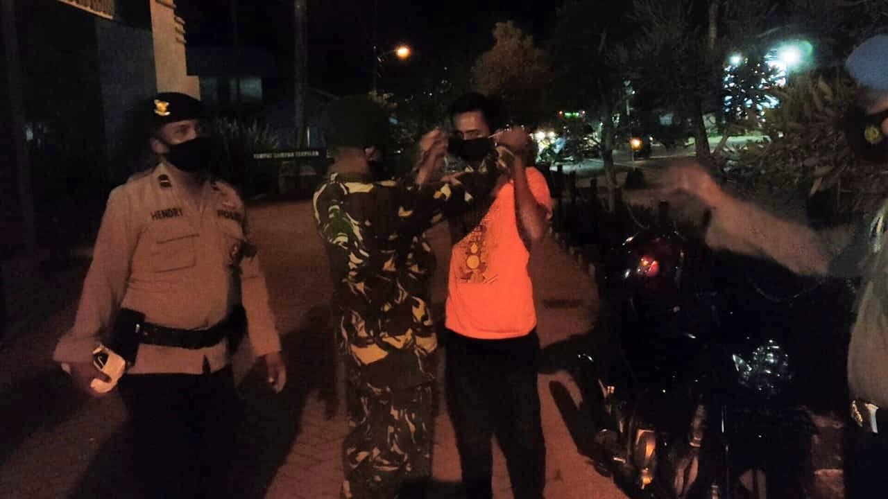 Ops Aman Nusa II Polres Kapuas Laksanakan Kegiatan Yustisi Malam Hari
