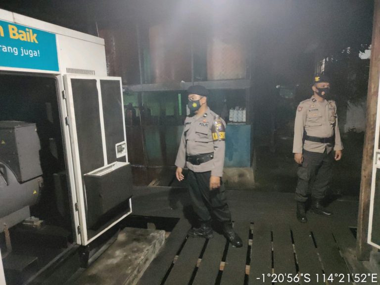 Patroli Harkamtibmas Di Laksanakan Oleh Polsek Kapuas Tengah