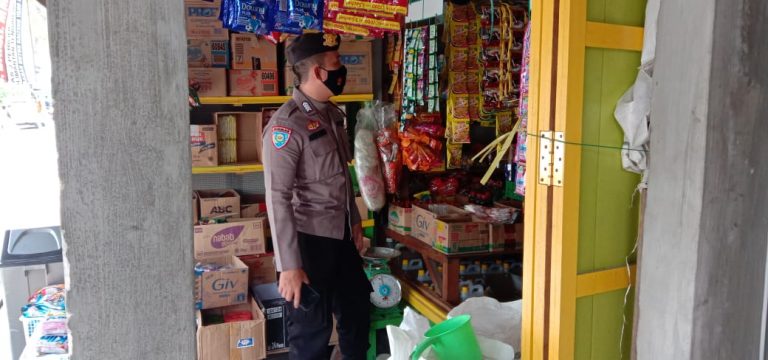 Patroli Rutin Obyek Vital di Laksanakan Oleh Polsek Timpah dalam rangka Cegah Gangguan Kamtibmas