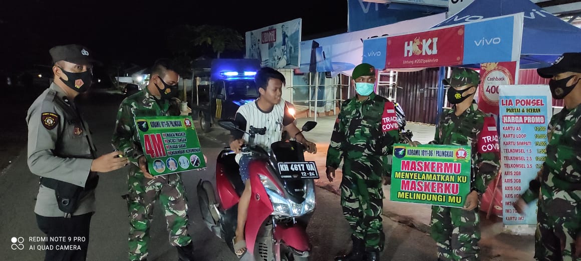 Patroli malam Polsek Kapuas Murung