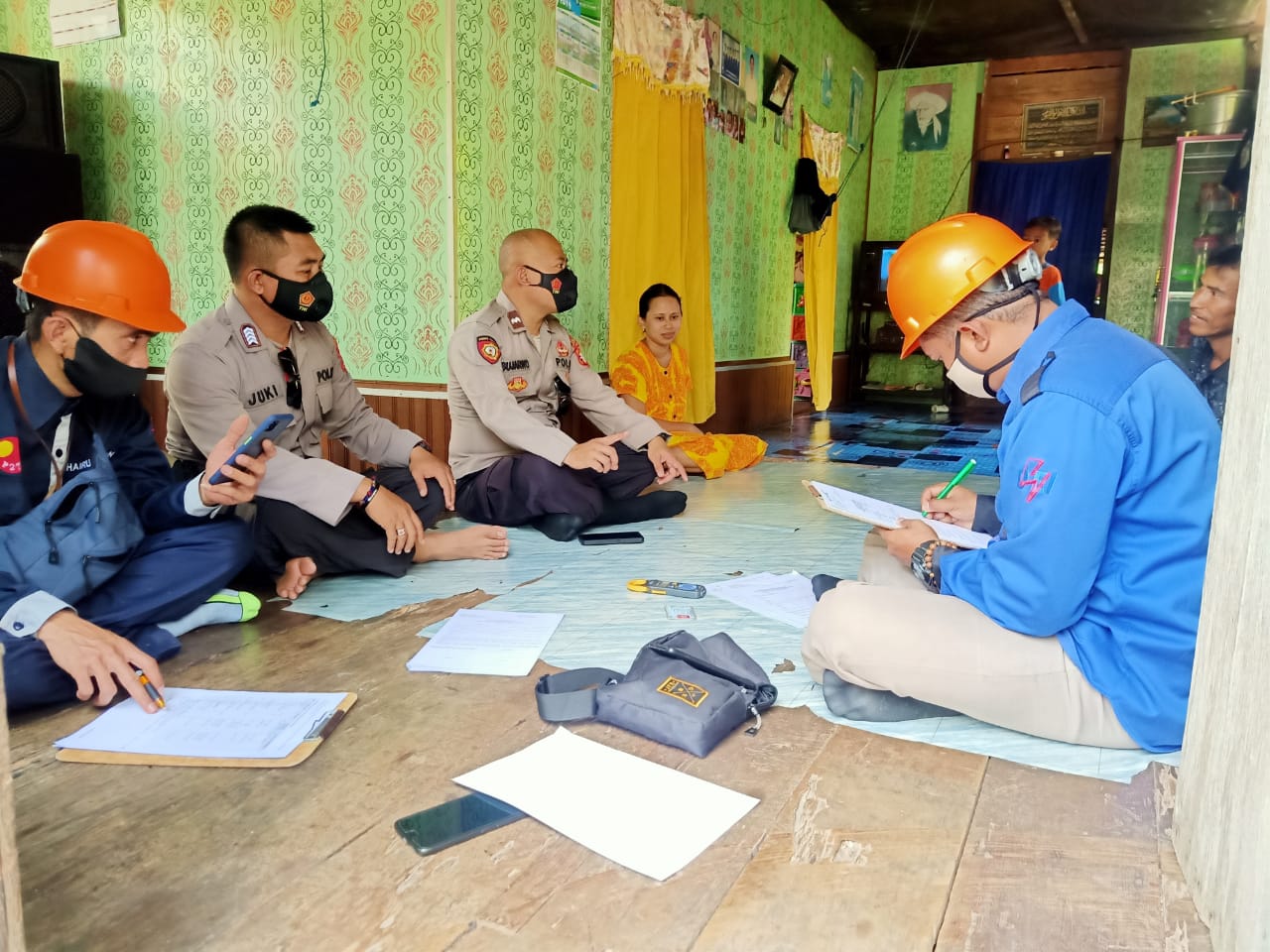 Pendampingan Tim P2TL Oleh Sat Samapta Polres Kotim