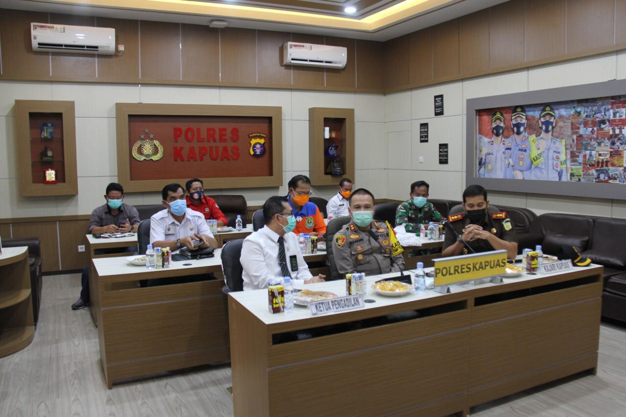 Polres Kapuas Ikuti Vicon