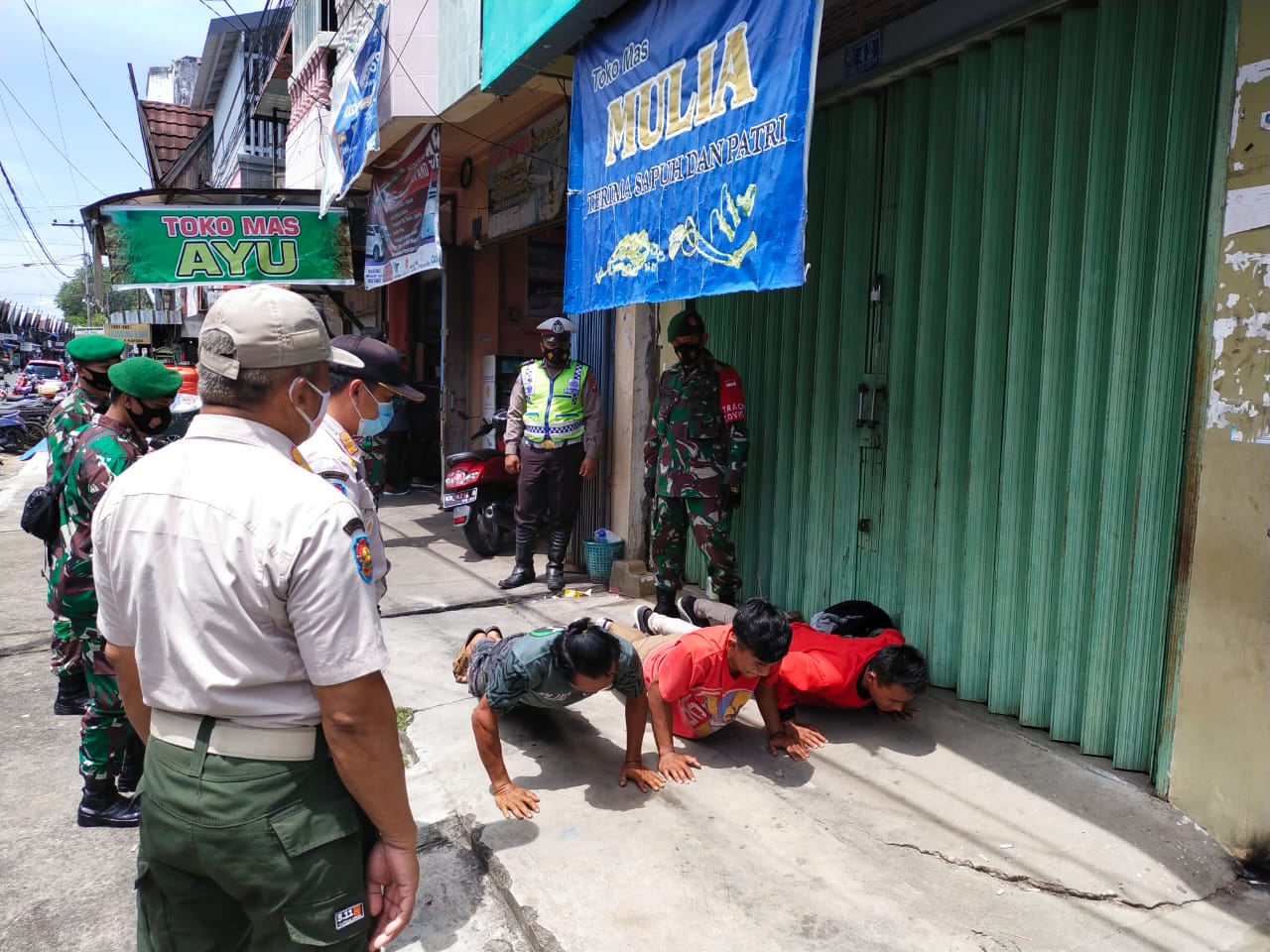 Polres Kapuas Laksanakan Razia Prokes