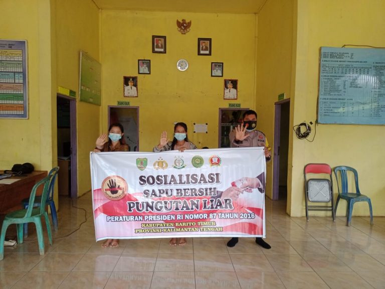 Polsek Benua Lima Gencar Laksanakan Sosialisasi Saber Pungli