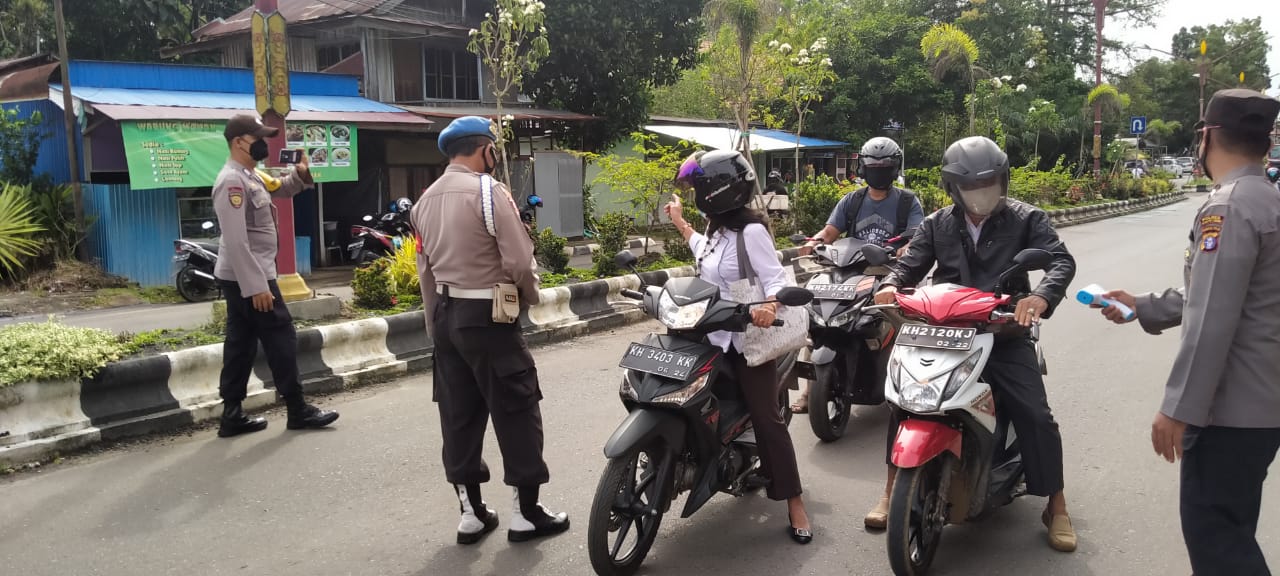 Polsek Dustim Laksanakan Kegiatan Ops Yustisi