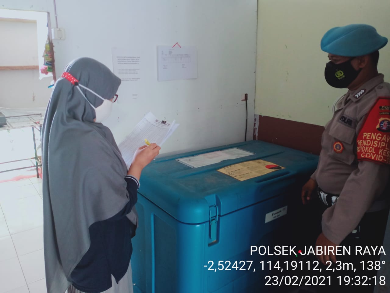 Polsek Jabiren Raya Monitoring