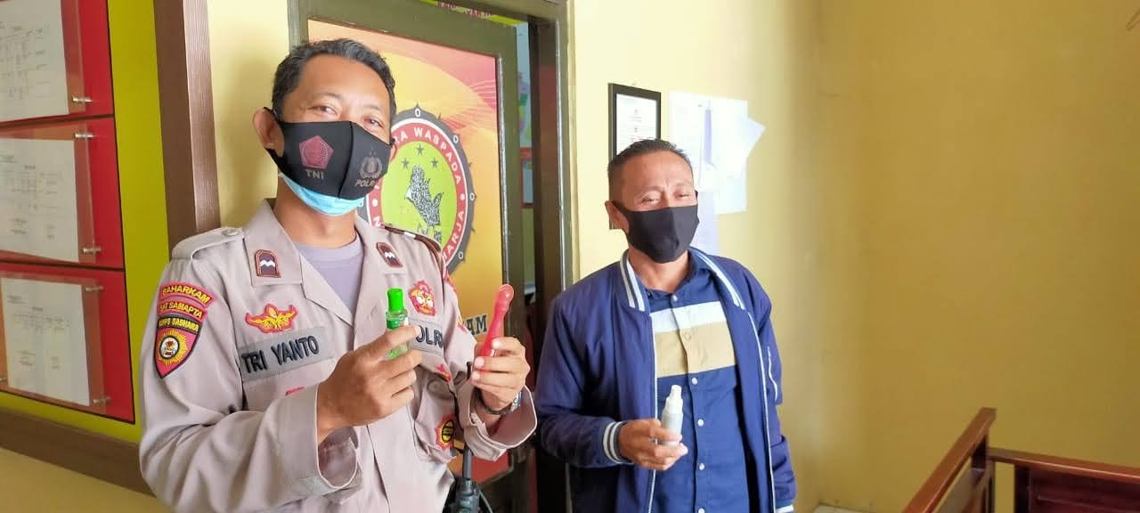 Polsek Ketapang Dalam Pencegahan Penyebaran Covid-19.
