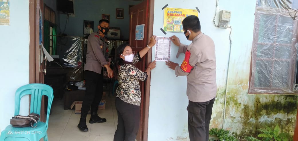 Polsek Patangkep Tutui sosialisasikan Maklumat Kapolri