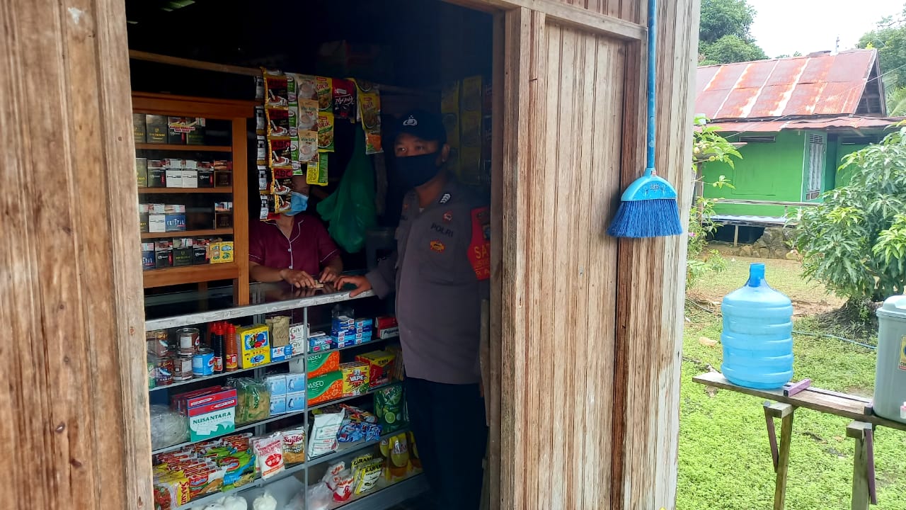 Polsek Pematang Karau laksanakan Sambang Warga Desa Bambulungh