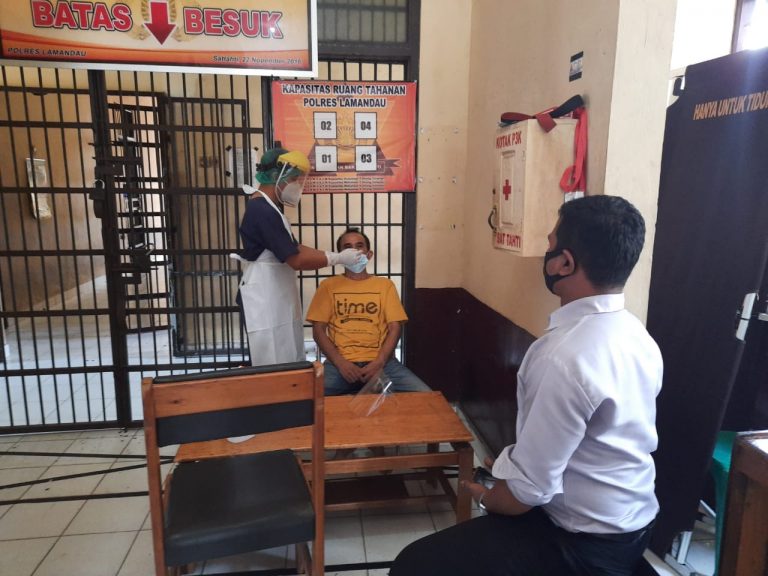 Sattahti Dampingi Swab Tahanan Reaktif Rapit